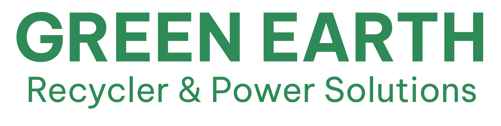 Green Earth Recycler & Power Solutions Logo